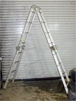 THE ULTIMATE MULTIPLE POSITION ALUMINUM LADDER