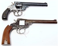 Two Vintage Top Break Revolvers