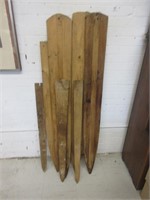 Large Lot of Early Fur Skinning Boards