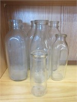 Grouping of Early Milk Bottle
