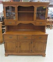 Very Nice Roxton Maple Buffet and Hutch