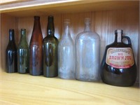 Lot of Many Brewery and Beer Bottle
