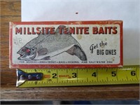 Vintage Millsite Tenite Baits Shiner Scale Floater