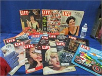 15 vintage LIFE magazines
