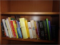 SHELF OF BOOKS - REFERENCE & COOKING