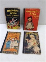 Vtg/Antique Raggady & Andy Hard Cover Books