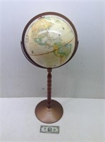 Retro Look Globe Master Pedestal Globe