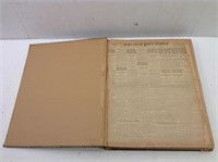 Vtg/Antique N.Y.Times Collector Book "A"