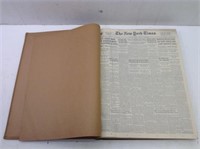 Vtg/Antique N.Y.Times Collector Book "B"