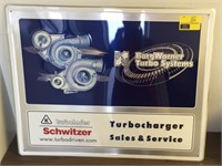 BorgWarner Turbo Sign