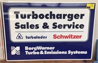BorgWarner Turbo Sign