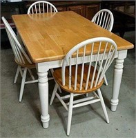 Country Style Kitchen Table & 4 Chairs
