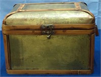 Wood & Copper Storage Box