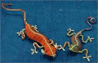 Beaded Lizard Figure