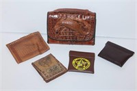 Alligator Wallet & Small Leather Cases