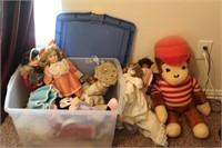 Selection of Dolls & Stuffed Animals