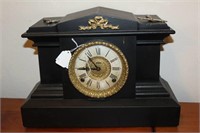 Vintage Mantel Clock with Key