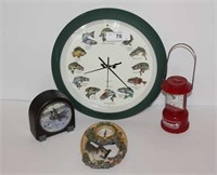 Selection of Wild Life Clocks