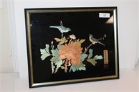 Asian Reverse Glass Painting