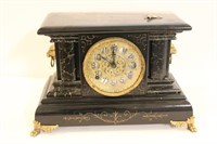 Vintage Mantel Clock with Key