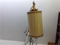 Nice MCM Hanging Swag Lamp w/ Chain