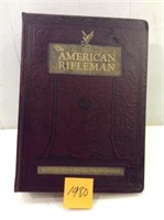 American Rifleman 1980 Full Year in Leather Binder