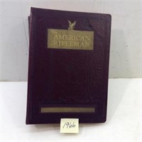 American Rifleman 1966 Full Year in Leather Binder