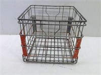 Borden's Metal Wire Milk Crate