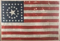 38 Star American flag, c. 1876.