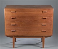 Povl Dinesen mid-century modern 4 drawer dresser.