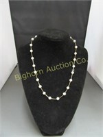 Pearl 17" 14k Gold Necklace