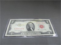 Red Seal 1953 C Two Dollar Bill