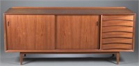 Povl Dinesen mid-century modern sideboard credenza