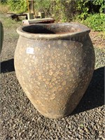 Large Textured Glaze Urn