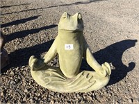 Concrete Zen Frog Large