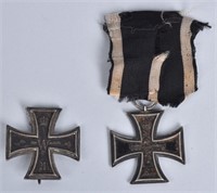 GERMAN 1st CLASS and  2nd CLASS IRON CROSSES