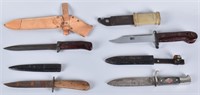 4-KNIVES and BAYONETS, GERMAN AND MORE