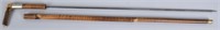 WW1 BRITISH ROYAL TANK CORPS SWORD CANE