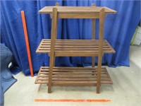 nice 3-tier plant stand - 39in tall