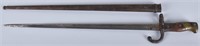 1879 FRENCH GRAS BAYONET and  SCABBARD