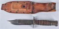 VIETNAM U.S. AIR FORCE SURVIVAL KNIFE & SHEATH