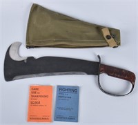 WW2 WOODSMAN PAL VICTOR TOOL CO. with SHEATH