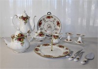 Royal Albert Old Country Roses Coffee & Tea Pots