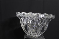 Presentation Heavy & Large Crystal Glass Bowl