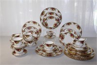 Royal Albert Old Country Rose China Set For Eight