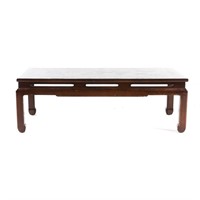 Contemporary chinoiserie lacquered coffee table