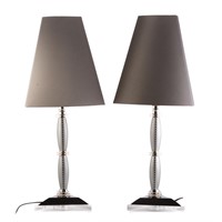 Pair Mangani Italian table lamps