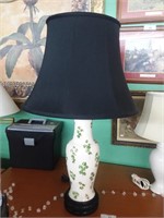 Tall Floral Lamp