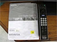46" Sony Bravia LCD digital color TV Model
