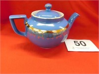 Hall cadet blue Boston teapot